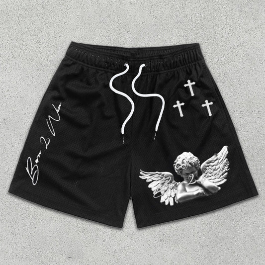 Branded Drawstring shorts