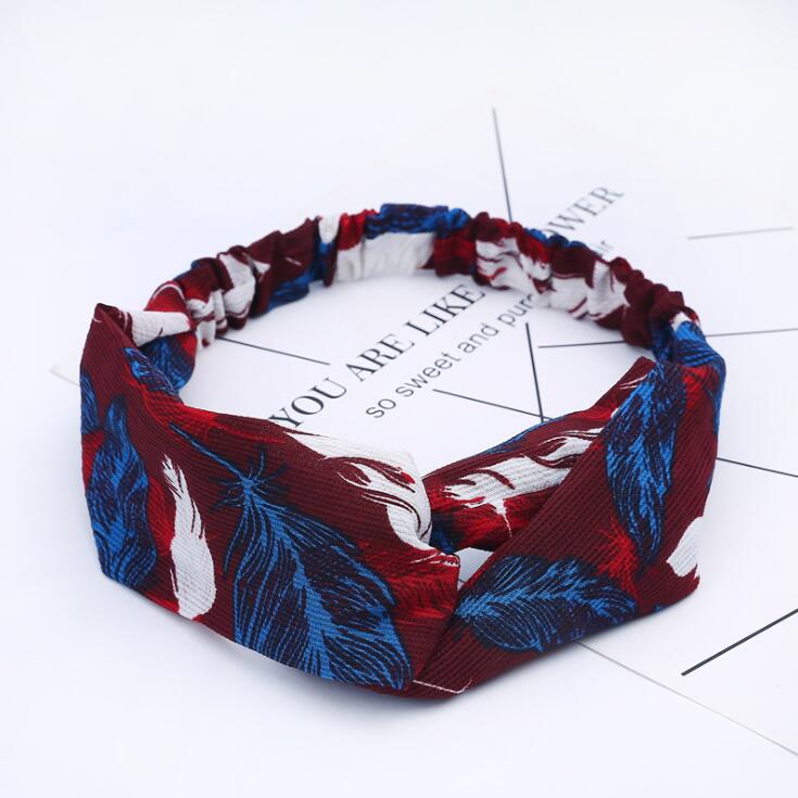 Fashion Women Girls Summer Bohemian Print Headbands