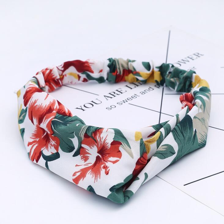 Fashion Women Girls Summer Bohemian Print Headbands