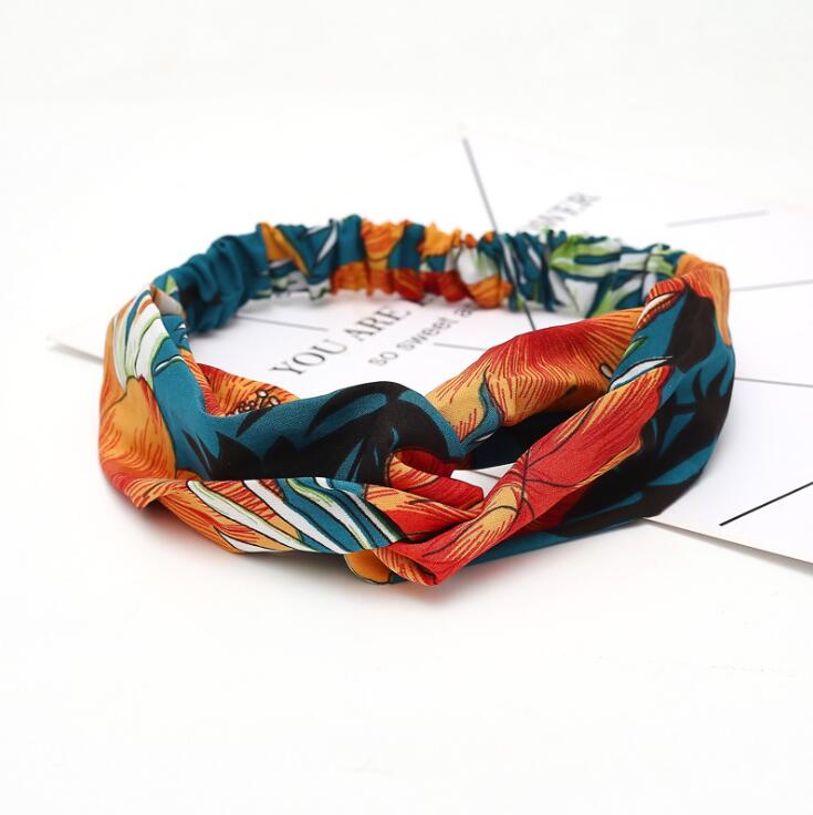 Fashion Women Girls Summer Bohemian Print Headbands